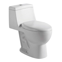 Pelican PL-12210 Porcelain High Effeciency Toilet w/ Dual Flush
