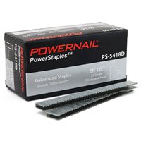 Powernail PS-5418D 9/16" Divergent Point Carpet Staples - 5000 Per Box