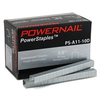 Powernail PS-A11-10D 3/8" Divergent Point Carpet Pad Staples - 5000 Per Box