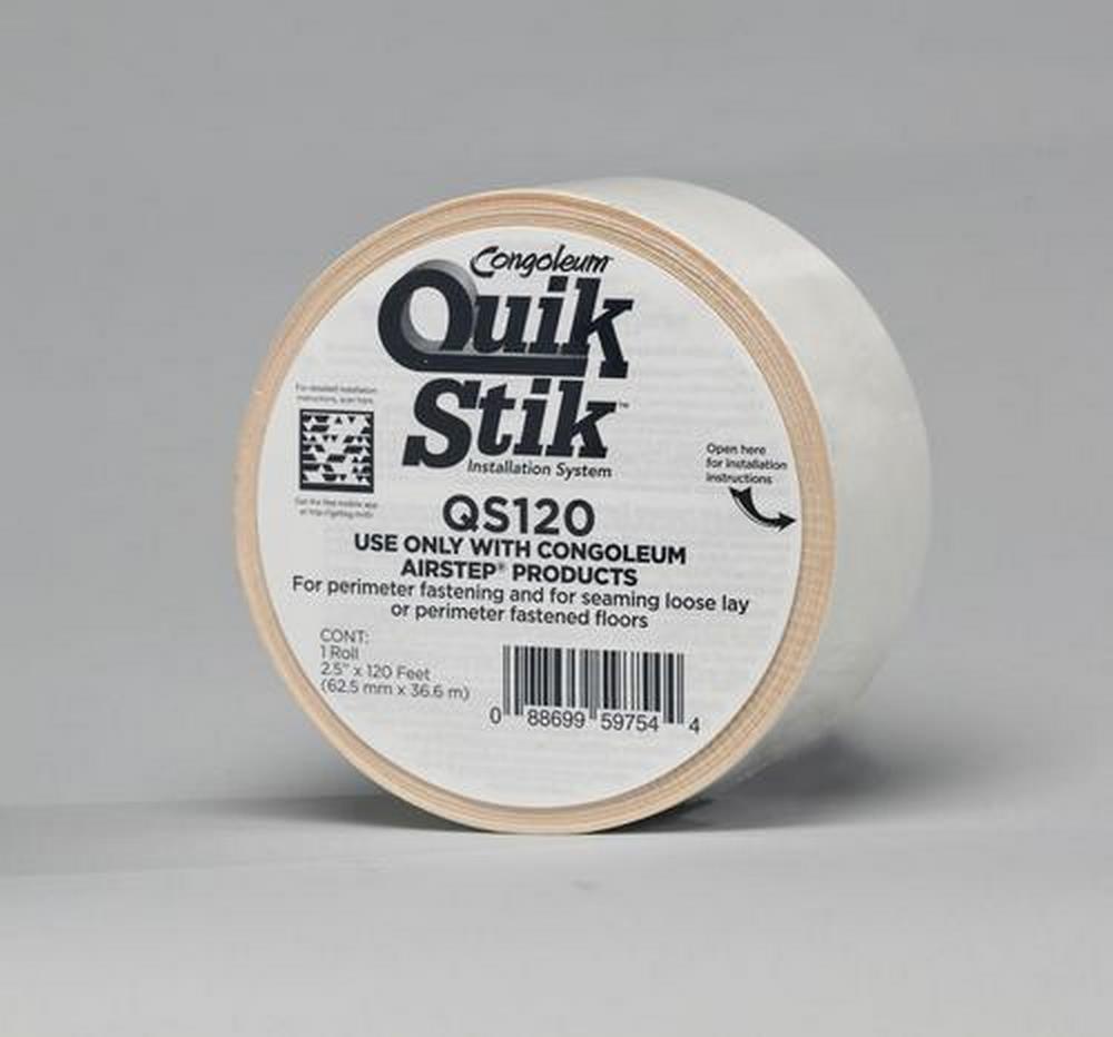Congoleum QuikStik Tape (2 1/2" x 120' Ft. Roll)