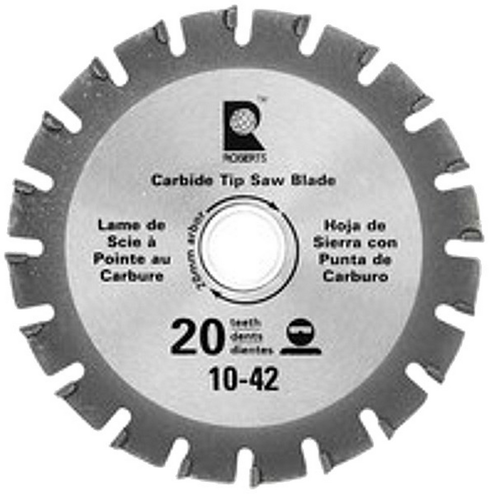 Roberts 10-42 4-1/4" Carbide Tip Undercut Saw Blade