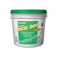 Mapei Ultrabond ECO 300 Professional Adhesive for Solid Vinyl and Rubber Flooring - 4 Gal. Pail