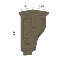 Winchester Grey Small Corbel - WIN-CBLPN2