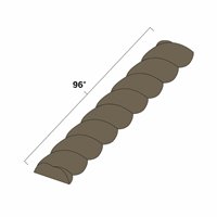 Winchester Grey 96" (8') Rope Insert Molding - WIN-ROPE8