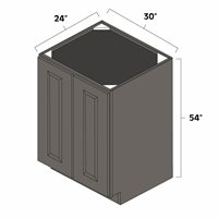 West Point Grey 30" x 54" Bottom Cabinet for Split Pantry - WPG-UCB3054