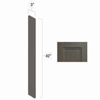 West Point Grey 3" x 42" Fluted Wall Filler - WPG-WFF342