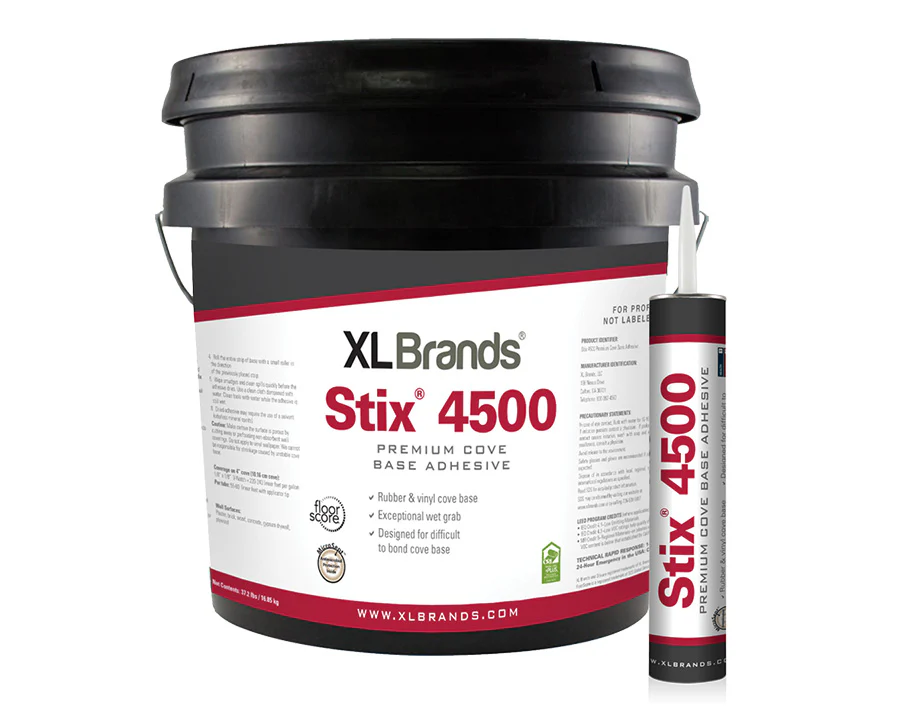 XL Brands Premium Cove Base Adhesive - 4 Gal