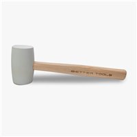 Better Tools BT-MALLET20WHITE 20 Oz. White Rubber Mallet