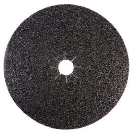 Installers Choice 16" x 2" Hole Silicon Carbide Cloth Floor Sanding Disc - 16 Grit