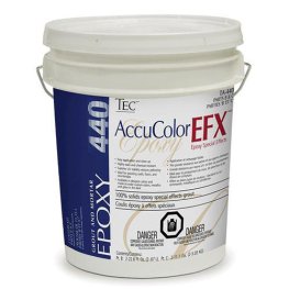 TEC 440 AccuColor EFX Epoxy Special Effects Grout Parts B and C - 3 Gal. Kit