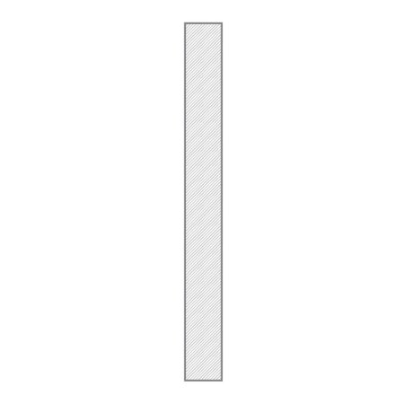 (image for) M-Trim 1X6 9/16" x 5-1/2" x 16' Primed Pine Baseboard - Deco Square