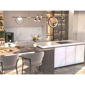 SOLSTONE Quartz Full Slab 126" x 63" 3cm - Aurora