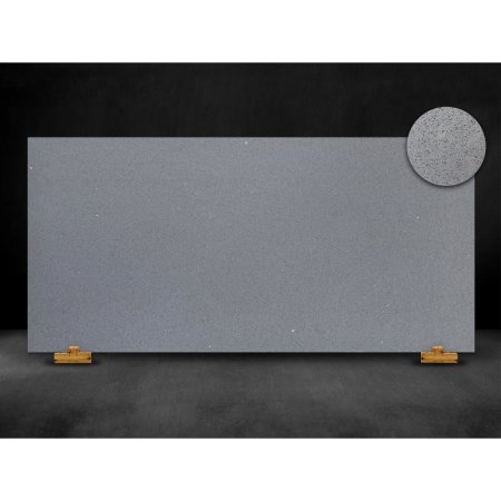 (image for) SOLSTONE Quartz FullSlab 126" x 63" 3cm - Bedrock