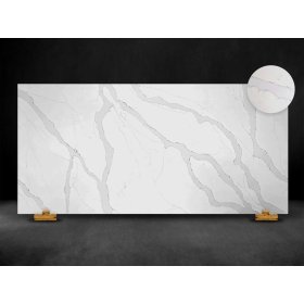 SOLSTONE Quartz Full Slab 126" x 63" 3cm - Calacatta Oro
