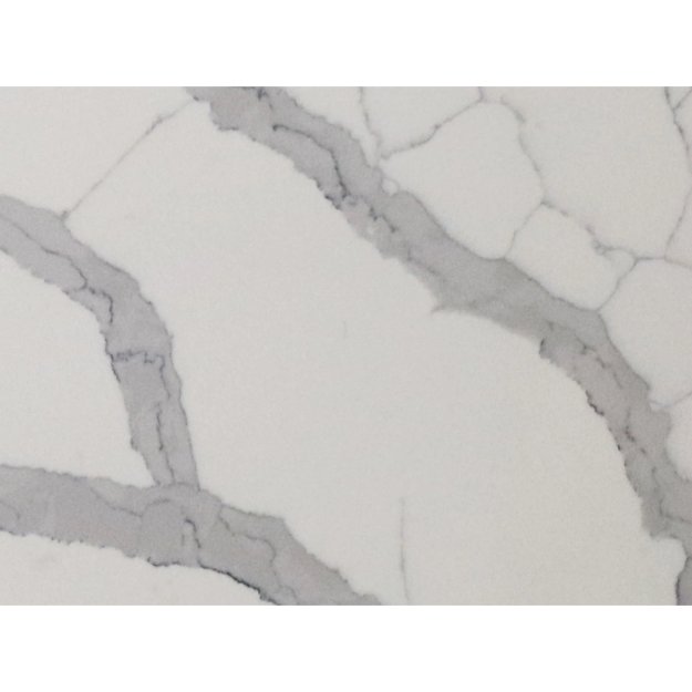 (image for) SOLSTONE Quartz Full Slab 126" x 63" 3cm - Calacatta Super