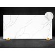 (image for) SOLSTONE Quartz Full Slab 126" x 63" 3cm - Calacatta Super