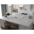 (image for) SOLSTONE Quartz Full Slab 126" x 63" 3cm - Calista