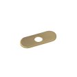 (image for) PELICAN Bath Deck Plate - Brushed Gold