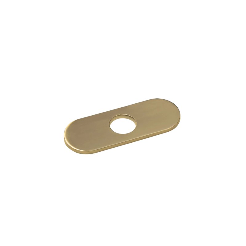 PELICAN Bath Deck Plate - Brushed Gold