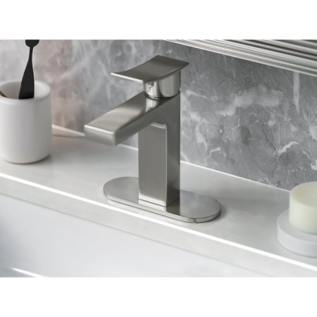 (image for) PELICAN Bath Deck Plate - Brushed Nickel