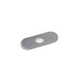 (image for) PELICAN Bath Deck Plate - Brushed Nickel