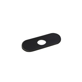 PELICAN Bath Deck Plate - Matte Black