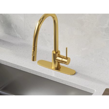 (image for) PELICAN Kitchen Deck Plate - Brushed Gold