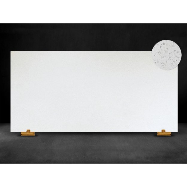 (image for) SOLSTONE Quartz Jumbo Slab 138" x 79" 3cm - Fossil