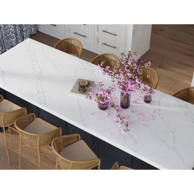 (image for) SOLSTONE Quartz Full Slab 126" x 63" 3cm - Giotto