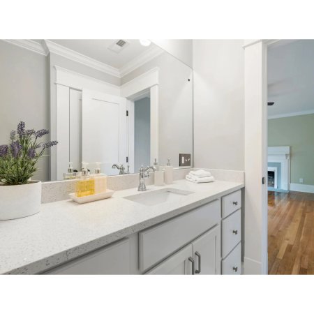 (image for) SOLSTONE Quartz Jumbo Slab 138" x 79" 3cm - Icelandic