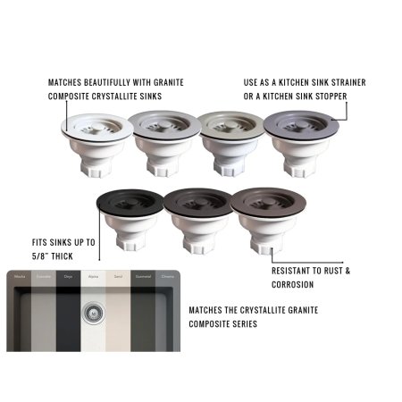 (image for) PELICAN Crystallite Series Color Matched Strainer - Alpina