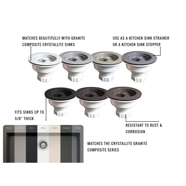(image for) PELICAN Crystallite Series Color Matched Strainer - Mocha