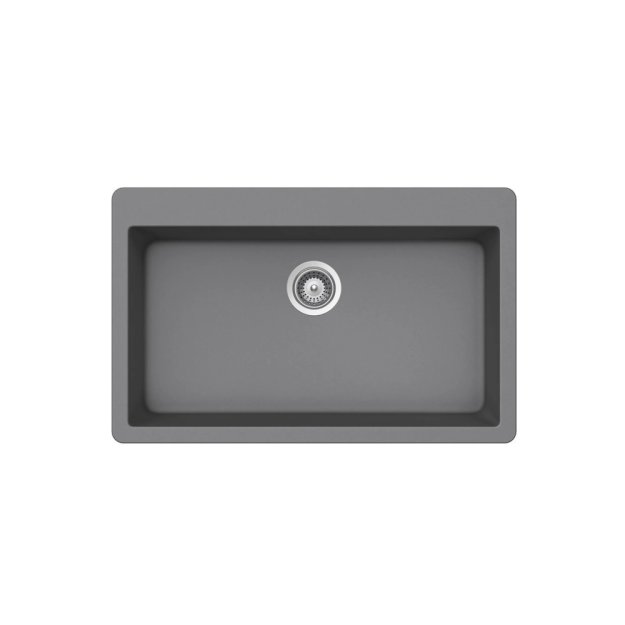 (image for) PELICAN PL-100 33" x 20 7/8" x 9.7/16" Granite Composite Single Bowl Sink - Chroma