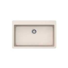 PELICAN PL-100 33" x 20 7/8" x 9.7/16" Granite Composite Single Bowl Sink - Sand