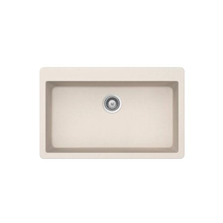 (image for) PELICAN PL-100 33" x 20 7/8" x 9.7/16" Granite Composite Single Bowl Sink - Sand