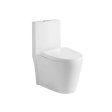 (image for) PELICAN PL-12011 One Piece High-Efficiency Dual Flush Toilet (1.6 gpf / 0.8 gpf)