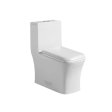 (image for) PELICAN PL-12044 One Piece High-Efficiency Dual Flush Toilet (1.6 gpf / 0.8 gpf)