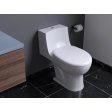 (image for) PELICAN PL-12210 One Piece High-Efficiency Dual Flush Toilet (1.6 gpf / 0.8 gpf)