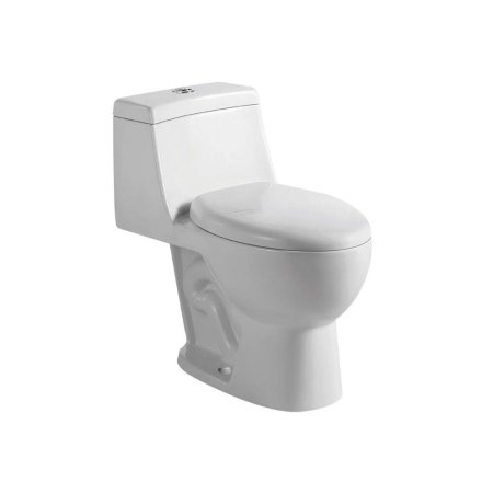 (image for) PELICAN PL-12210 One Piece High-Efficiency Dual Flush Toilet (1.6 gpf / 0.8 gpf)