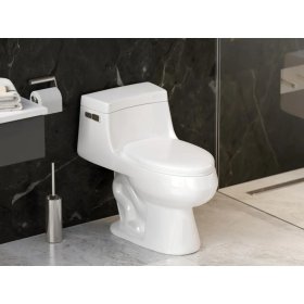 PELICAN PL-12228 One Piece High-Efficiency Single Flush Toilet (1.28 gpf)