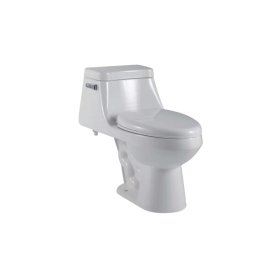PELICAN PL-12228 One Piece High-Efficiency Single Flush Toilet (1.28 gpf)