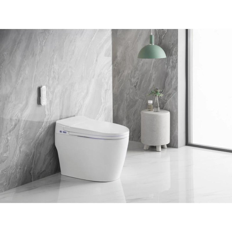 (image for) PELICAN PL-12230 One Piece High-Efficiency Smart Toilet w/ Remote
