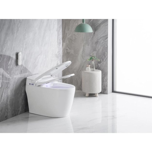 (image for) PELICAN PL-12230 One Piece High-Efficiency Smart Toilet w/ Remote