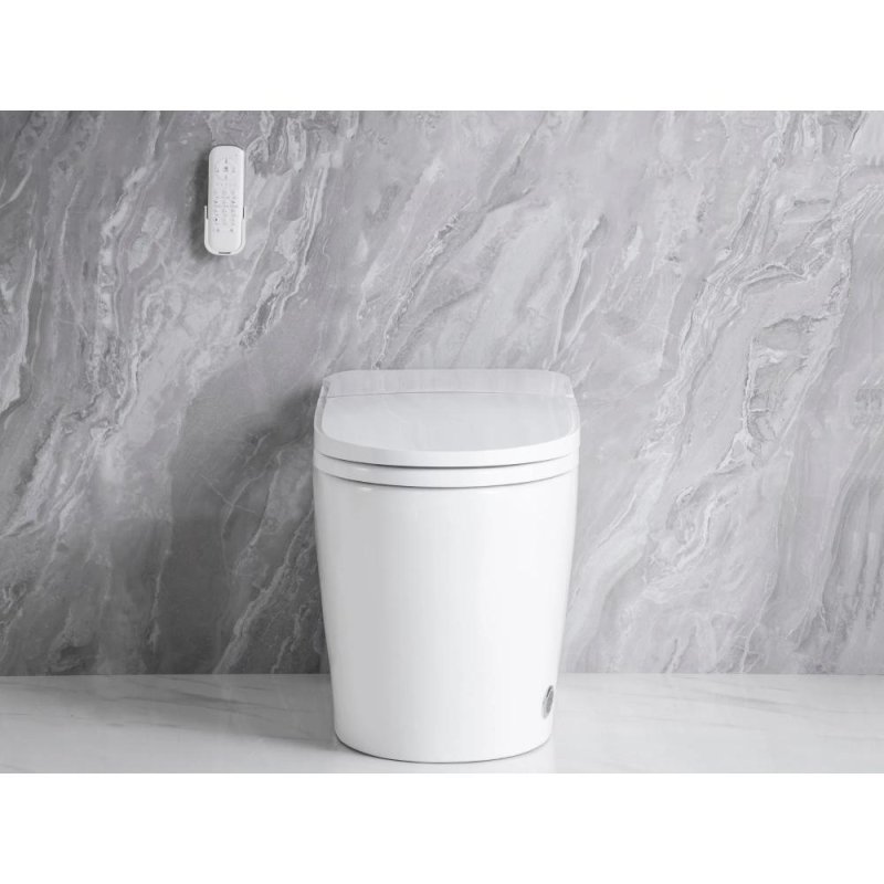(image for) PELICAN PL-12230 One Piece High-Efficiency Smart Toilet w/ Remote