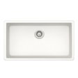 (image for) PELICAN PL-150 29 1/2" x 18 3/4" x 9 1/2" Granite Composite Single Bowl Sink - Alpina
