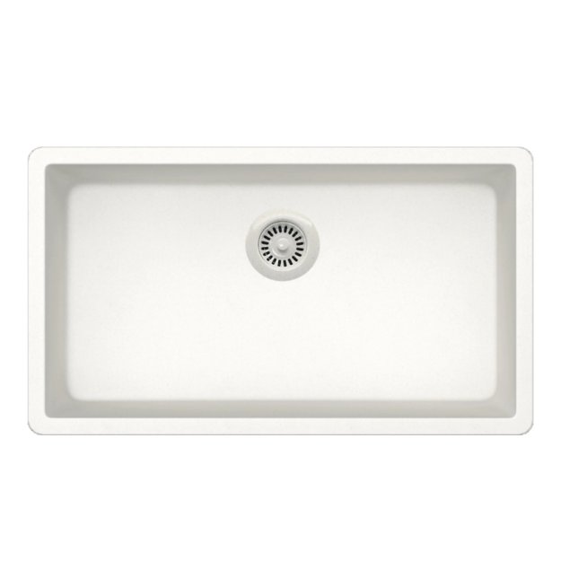(image for) PELICAN PL-150 29 1/2" x 18 3/4" x 9 1/2" Granite Composite Single Bowl Sink - Alpina