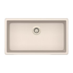 PELICAN PL-150 29 1/2" x 18 3/4" x 9 1/2" Granite Composite Single Bowl Sink - Sand