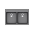 (image for) PELICAN PL-200 33" x 22" x 9 1/2" Granite Composite Double Bowl Sink - Chroma