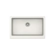 (image for) PELICAN PL-300 32 7/8" x 20 3/4" x 9" Granite Composite Apron Front Sink - Alpina