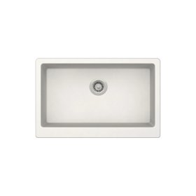 PELICAN PL-300 32 7/8" x 20 3/4" x 9" Granite Composite Apron Front Sink - Alpina
